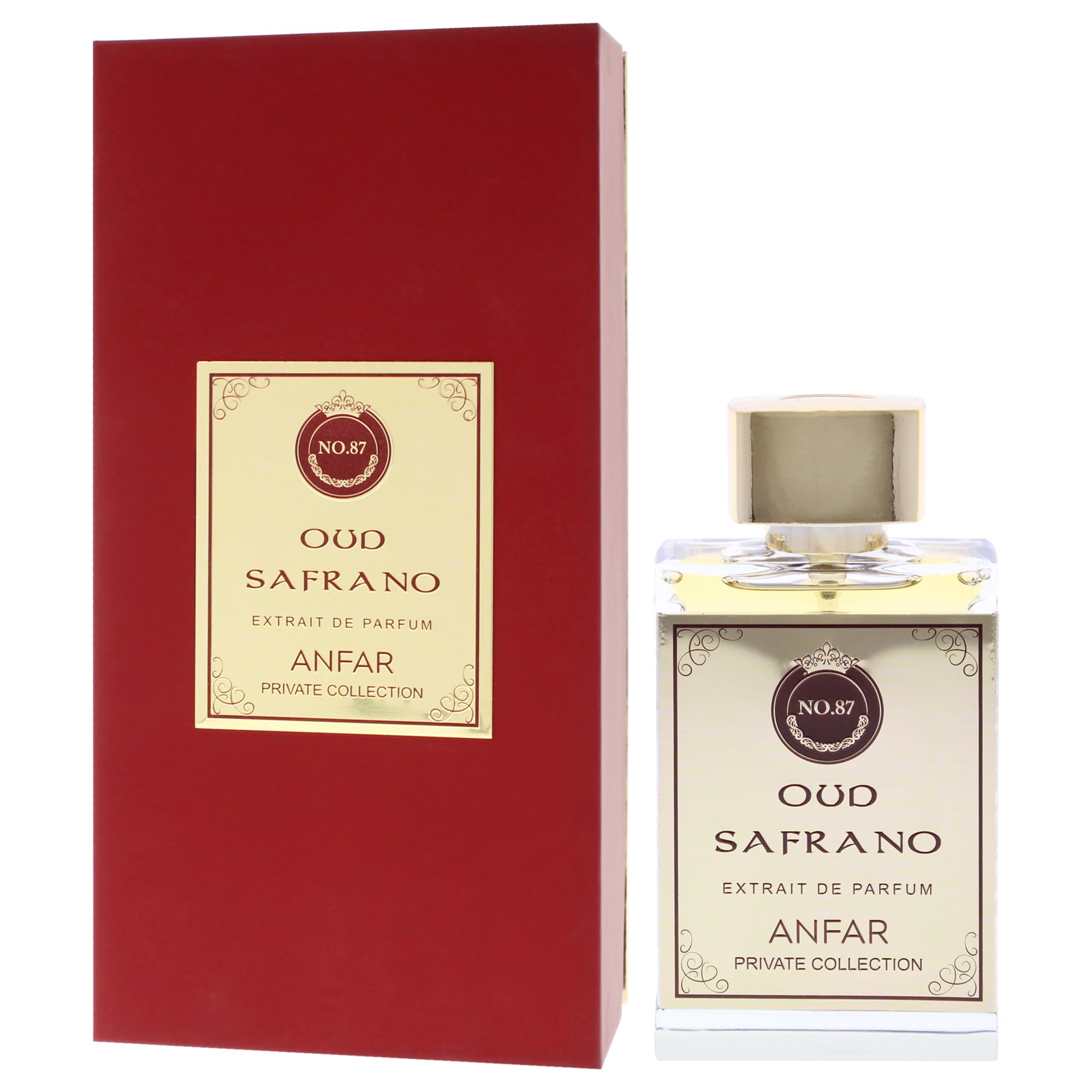 Amazon.com : Anfar Oud Safrano for Men - 1.7 oz Extrait De Parfum