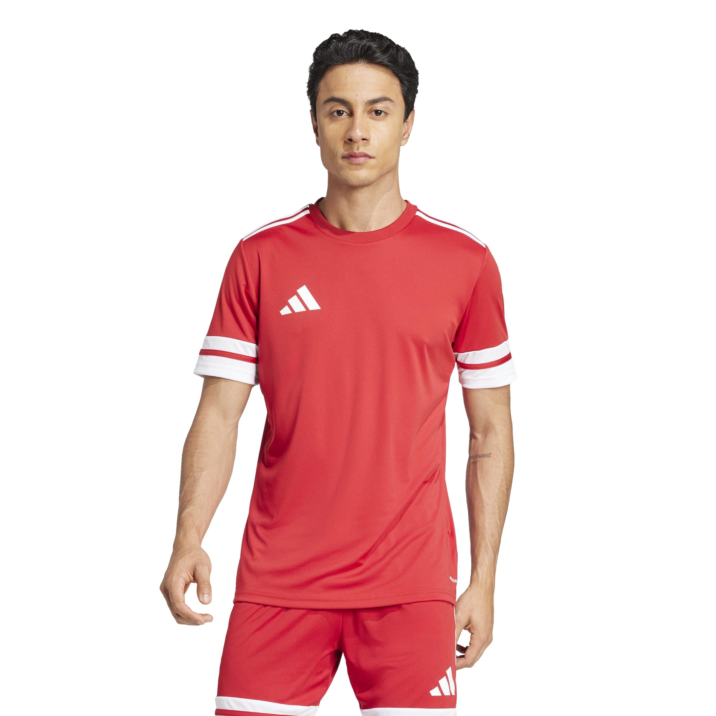 adidas Herren Trikot Squadra 25, Team-power rot/weiß, XL
