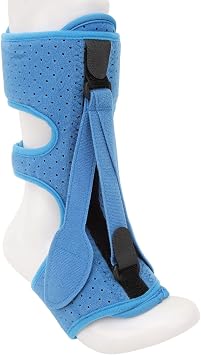 Plantar Fasciitis Night Splint, Blue Achilles Tendonitis Foot Drop Splint, Dorsal Night Splint for Plantar Fasciitis Women Men, Adjustable Orthotic Stretcher Support