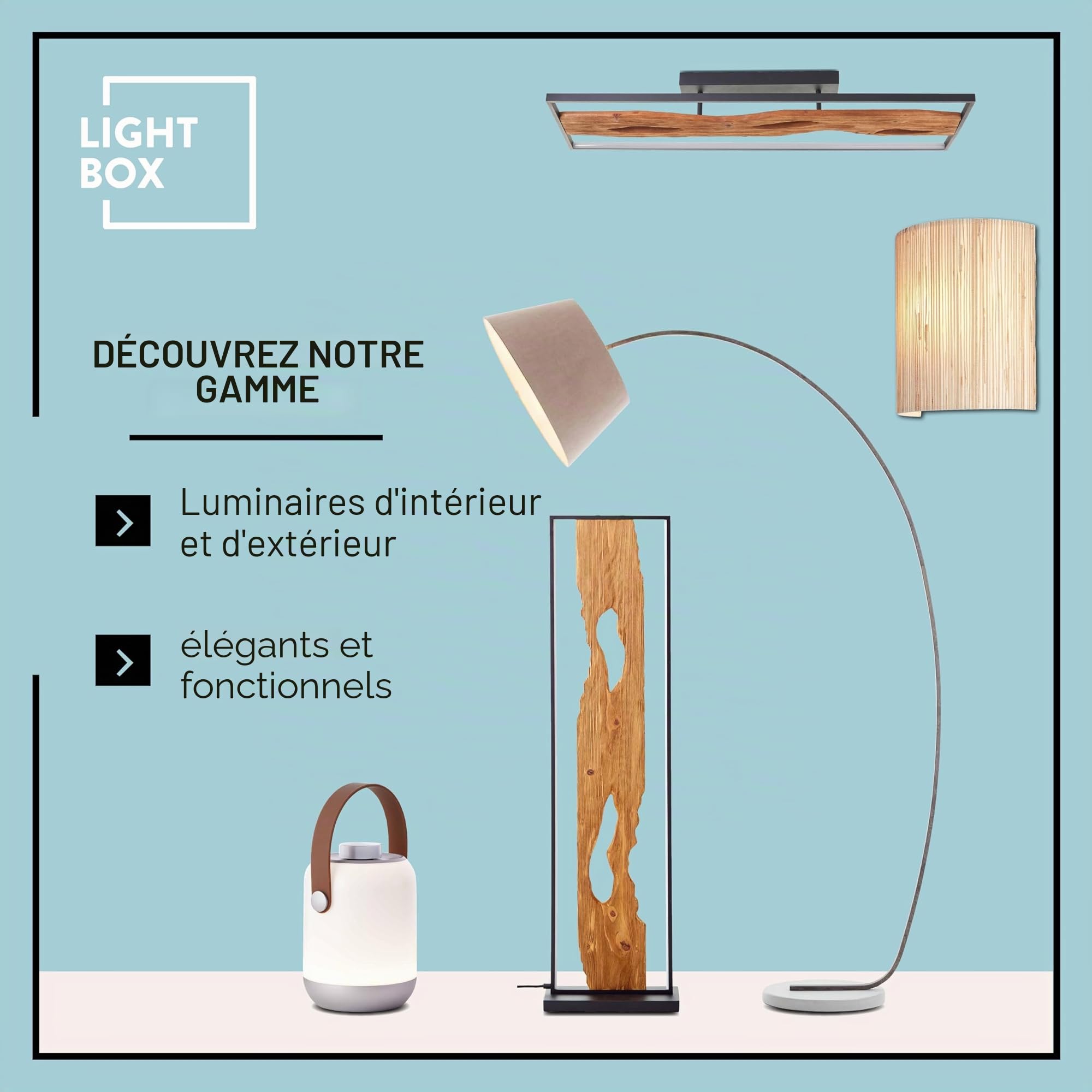 Lightbox Bogenlampe 166 cm, Chrom & Weiß, schwenkbare Lampe
