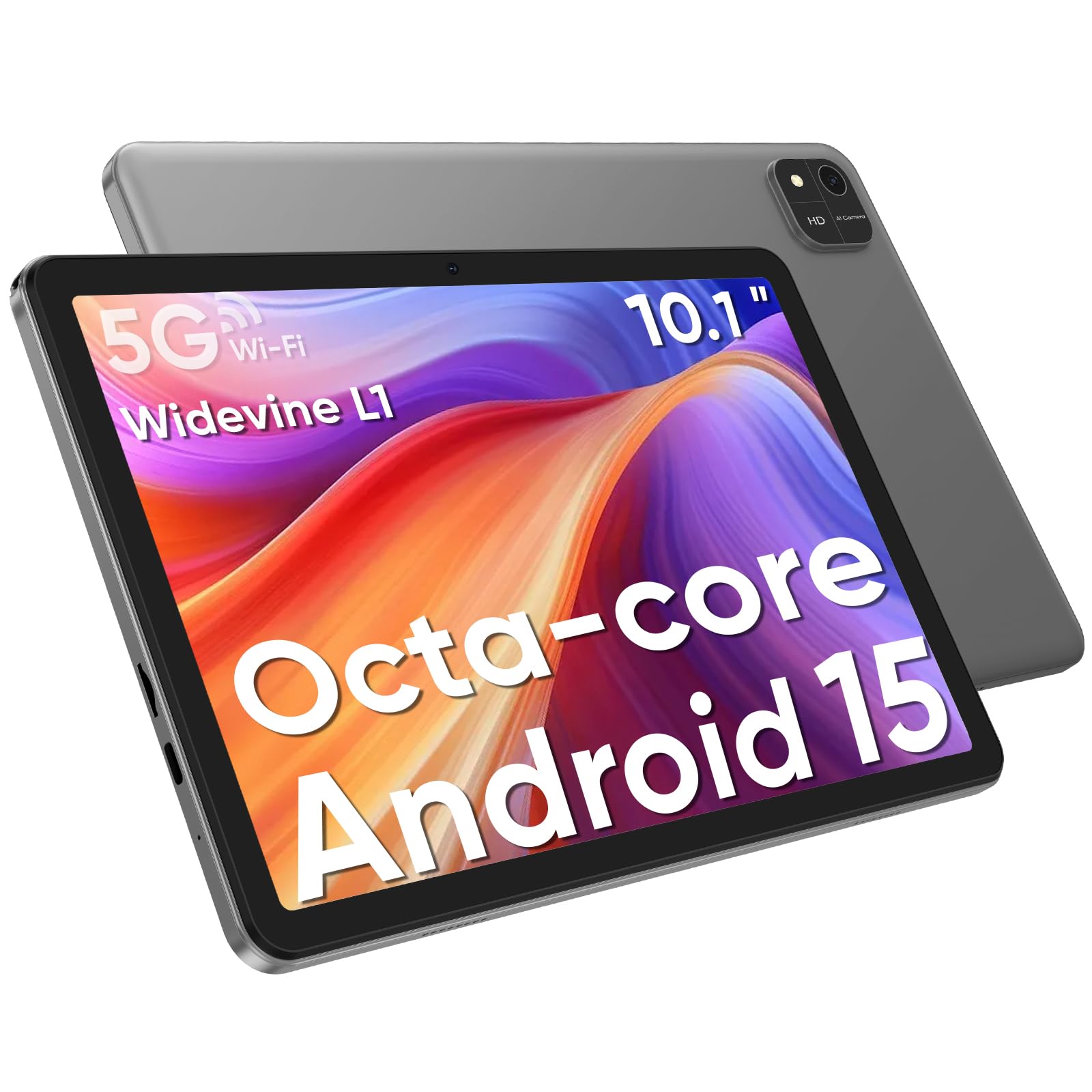 Amazon.com : HUIHUANG 10.1 Inch Tablet, Android 15 Tablets 12GB(4+