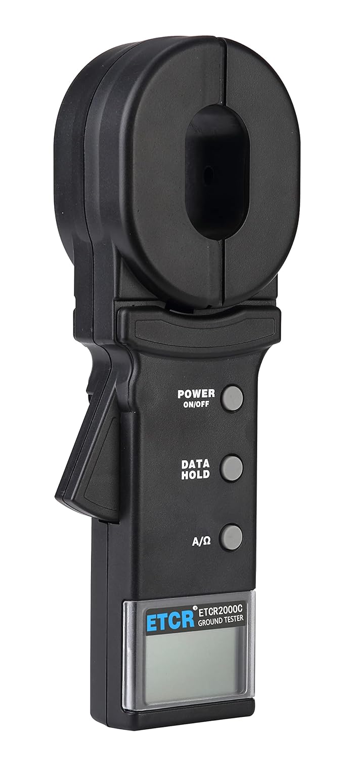 Etcr2000C Explosion-Proof clamp Ground Resistance Tester Ground Resistance Meter Digital Low Resistance ohmmeter(ETCR2000C)