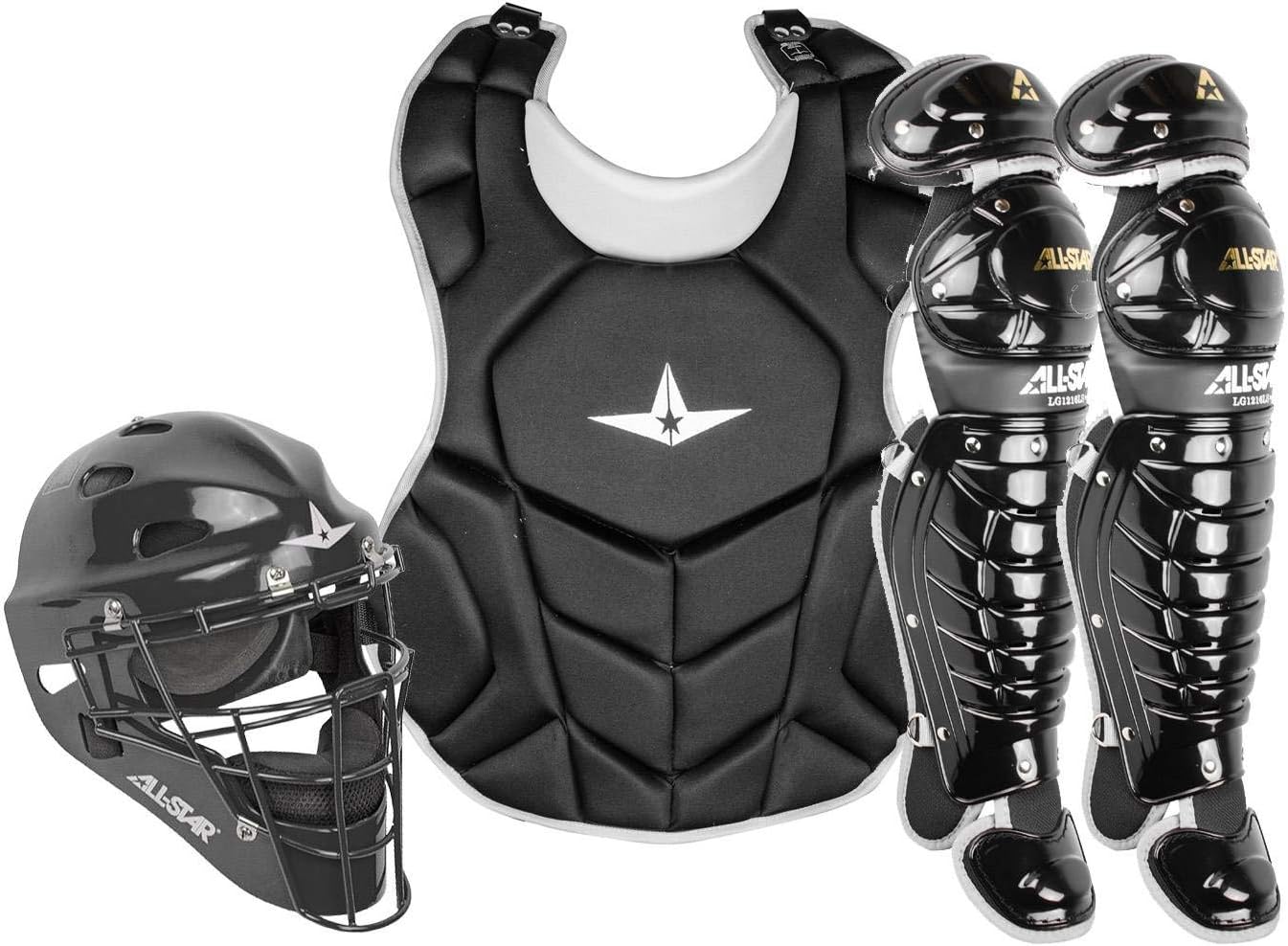 All-Star League Series Baseball Youth Catcher's Gear Set - Ages 9-12