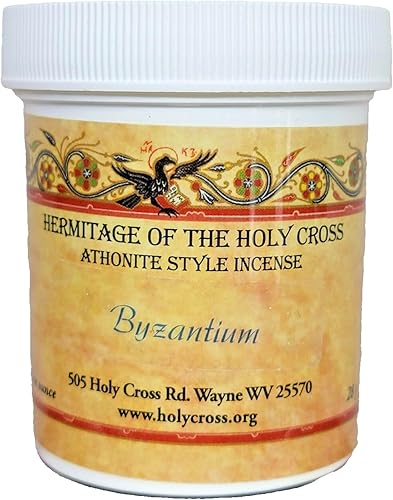 1 oz Bizancio Athonita Estilo Incienso Adoración Bayas Ortodoxas Lavanda