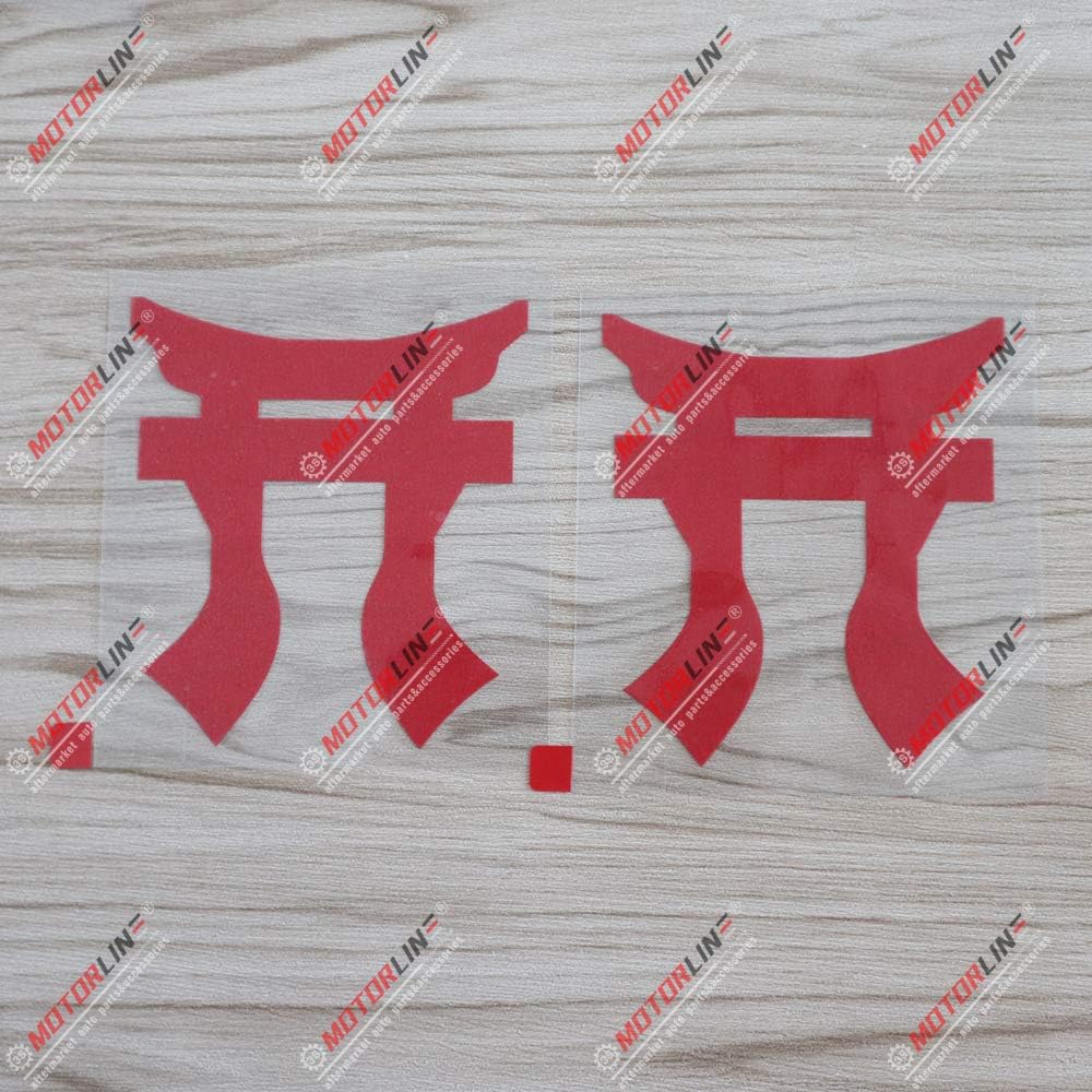 Adesivi Decal 3S MOTORLINE – Torri Rakkasans Rosse Per Veicoli, 101 Airborne 187° Fanteria