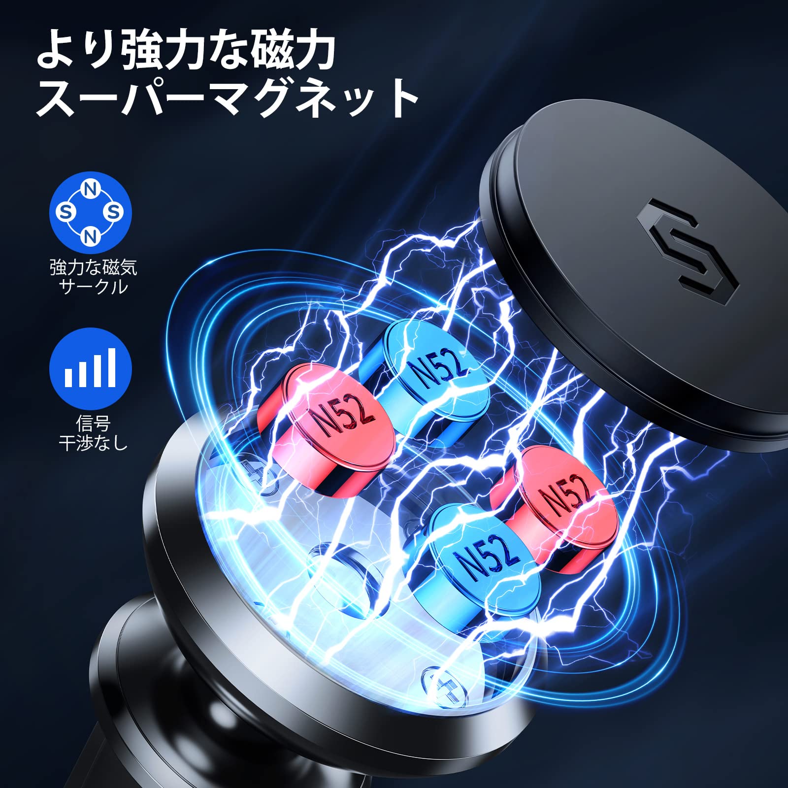 Amazon.co.jp: 【 令和新型 】 Syncwire マグネット式 車載 