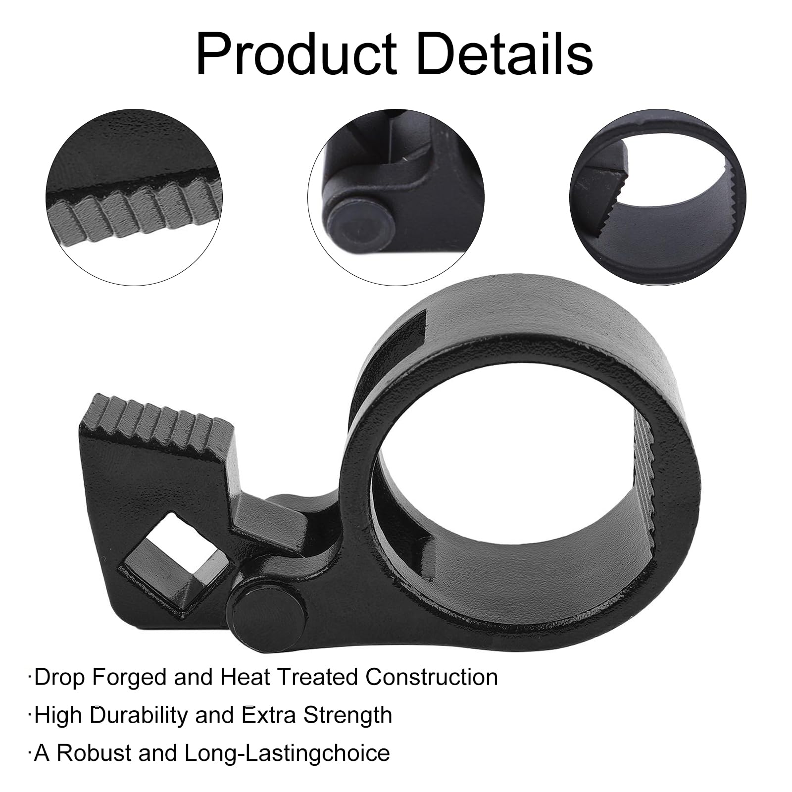 Universal Chiave Tiranti Sterzo 1/2", Tirante Trasversale Testa a Sfera Estrattore 27-42mm, Estrattore Giunto Assiale, Chiave a Tirante Sterzo per la Rimozione del Tirante per Veicoli Camion