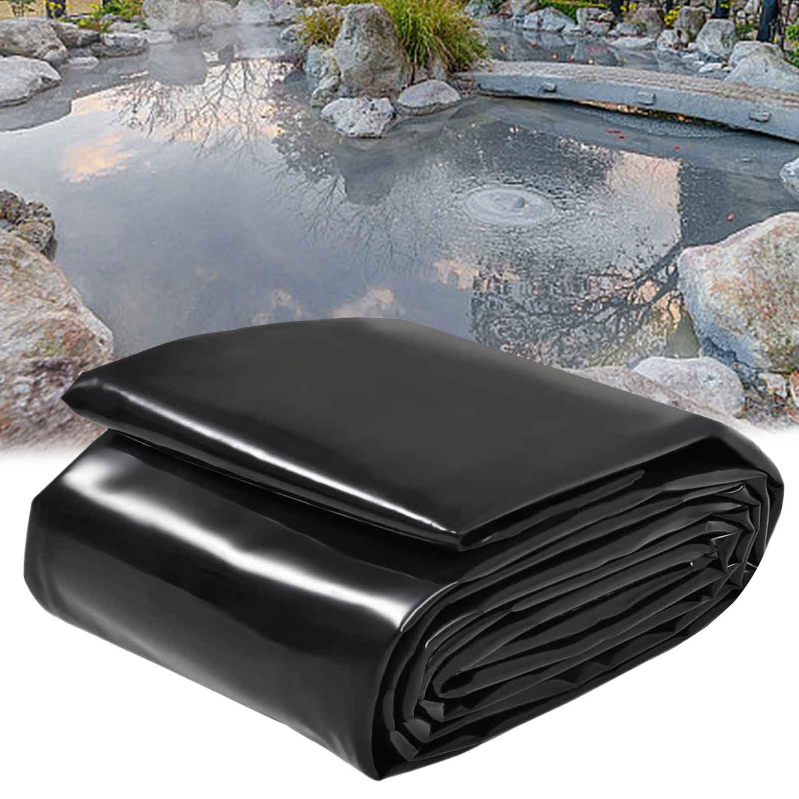 Rivestimento per laghetto da 5 mm, materiale flessibile e impermeabile, per la posa di piscine e giardini, piccole dimensioni (4 x 10 m)