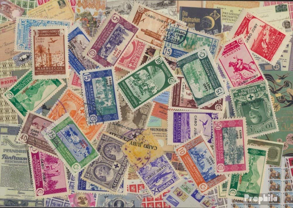Cape Juby 50 diversi Francobolli (Francobolli per i collezionisti)