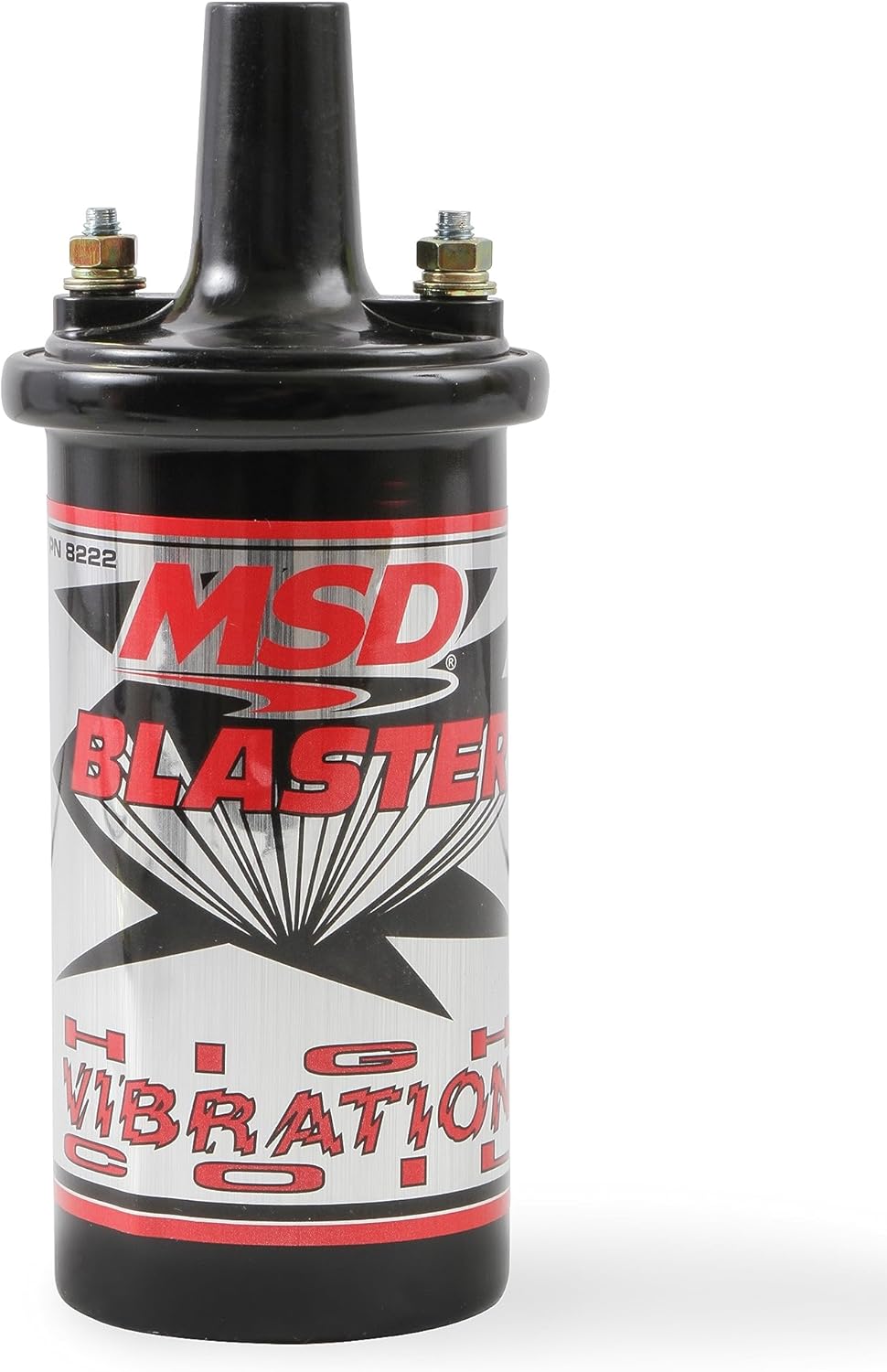 8222 MSD Ignition Coil - Blaster Series - High Vibration - Black