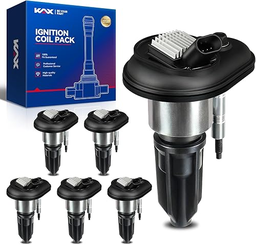 KAX Bobina de encendido UF303, 6 paquetes para Trailblazer, Envoy XL, H3, Trailblazer EXT, Rainier, i-370, i-350, i-290, i-280, Envoy XUV, 9-7x, KAX Bobina de encendido UF303, 6 paquetes para Trailblazer, Envoy XL, H3, Trailblazer EXT, Rainier, i-370, i-350, i-290, i-280, Envoy XUV, 9-7x,