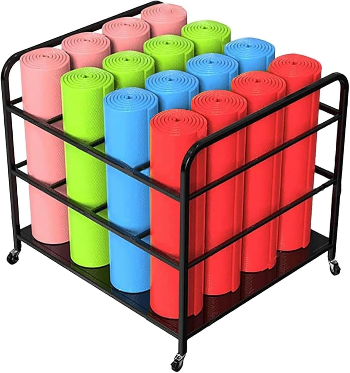 Organisateur de rouleau en mousse et rangement matériel fitness M