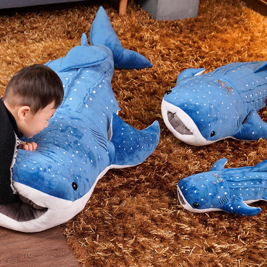 Amazon.co.jp: 抱き枕 ふわふわ 特大クッション 海洋生物クッション 
