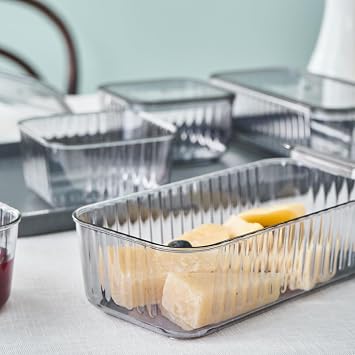 13-Piece Sienna Breakfast Set, Gray by KARACA