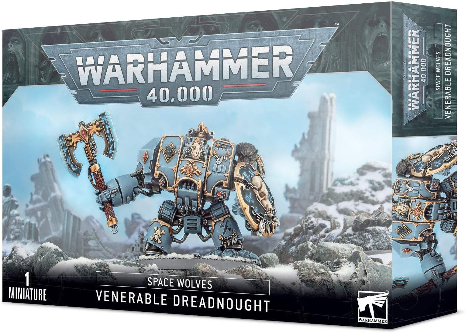 Games Workshop - Warhammer 40,000 - Space Wolves Venerable Dreadnought