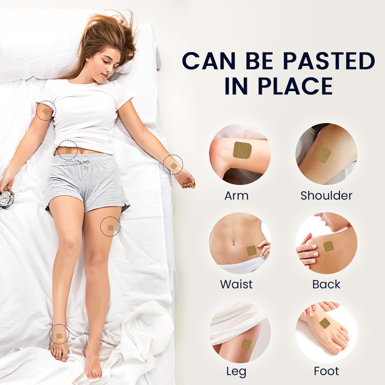 28 Pezzi Sleep Patch Naturali, Cerotto Per Dormire Per Favorire Il Sonno Profondo, Cerotto Per Adulti Per Il Sonno Profondo, Allevia La Sonnolenza, Rinfresca La Mente