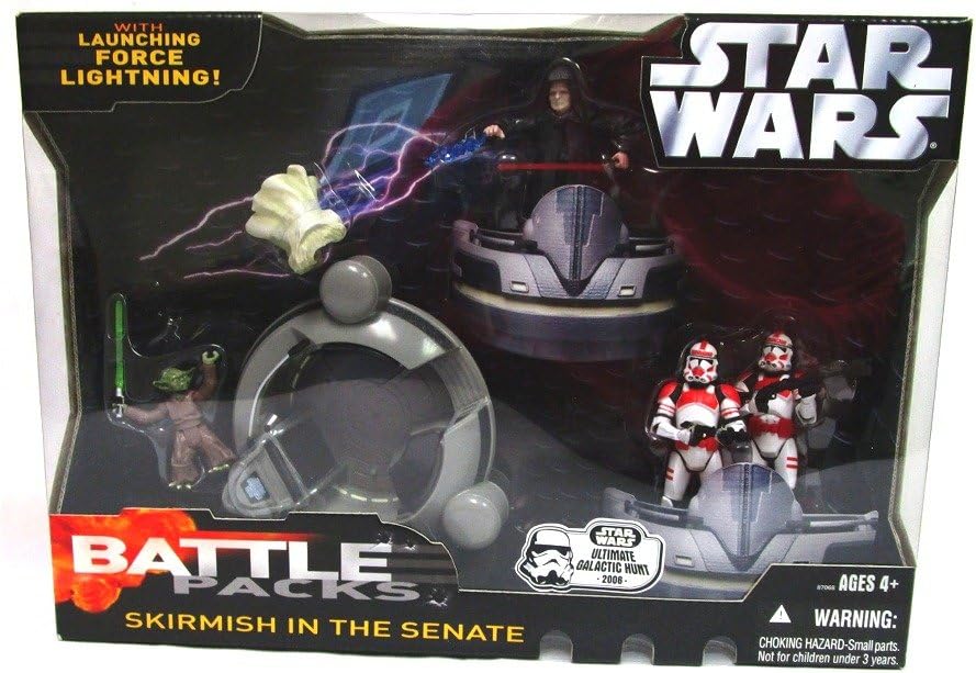Star Wars Saga 06 Action Figure Battle Pack Skirmish in the Senate