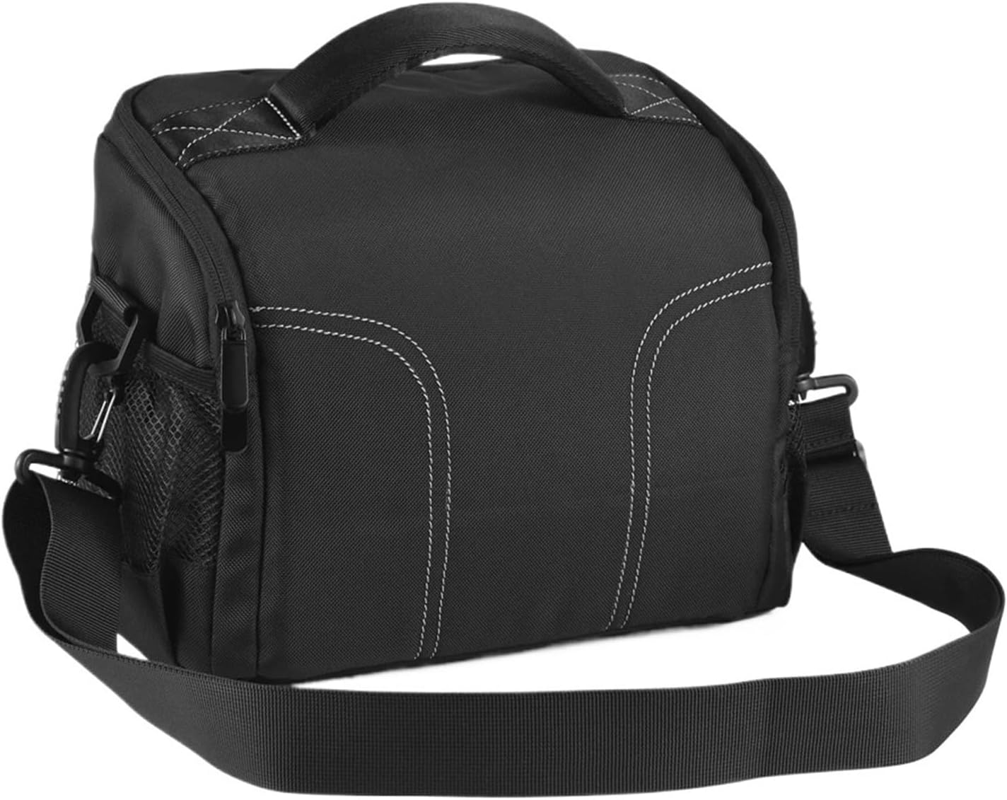 Camera Bag Travel Shoulder Bag Water-Resistant Shock-Proof for DSLR SLR Mirrorless Camera Case with Removable Dividers