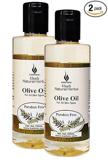 Khadi Olive Oil - 210ml (Set of 2)