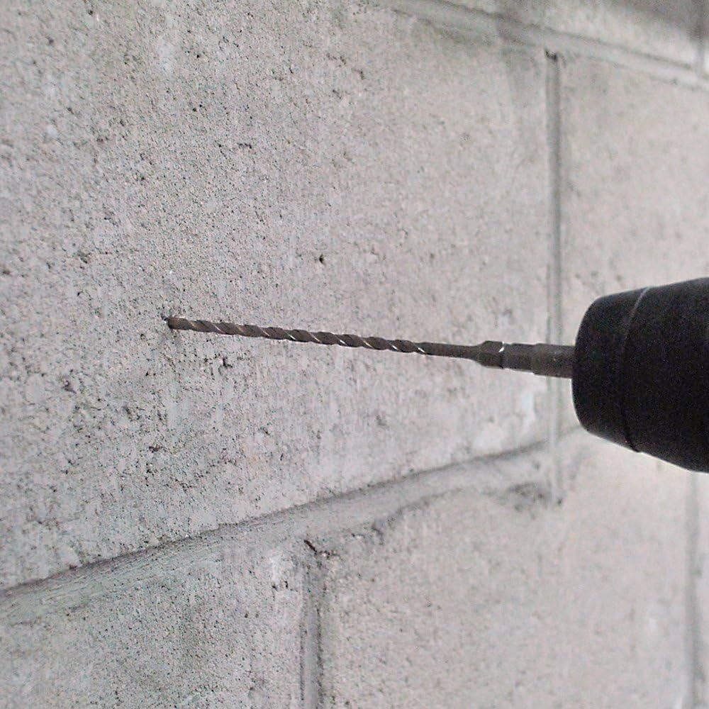 IVY Classic 10299 SDS Plus Industrial Concrete Screw Installation Kit, Sturdy Plastic Case