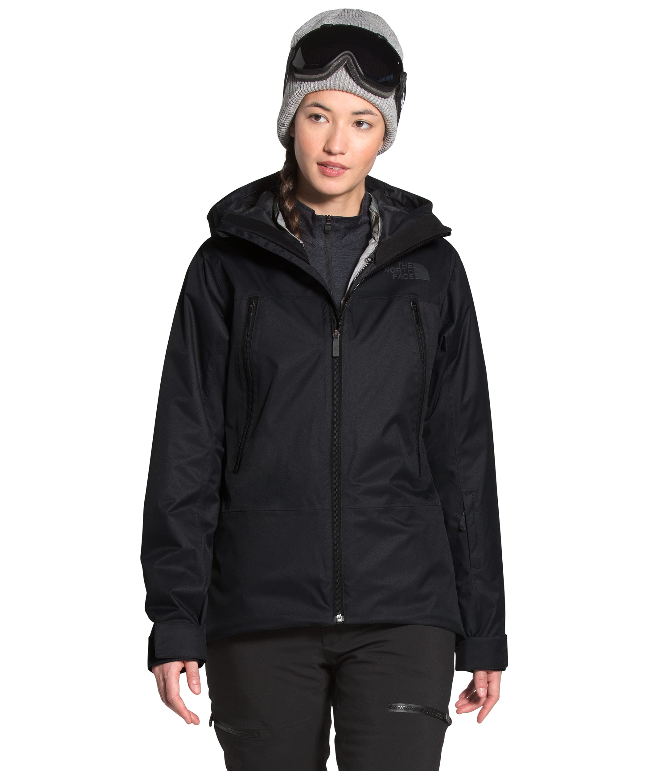 【美品】OnClimateJacket women's S size BLACK The North Face Women's Clementine Triclimate Jacket, TNFBlack