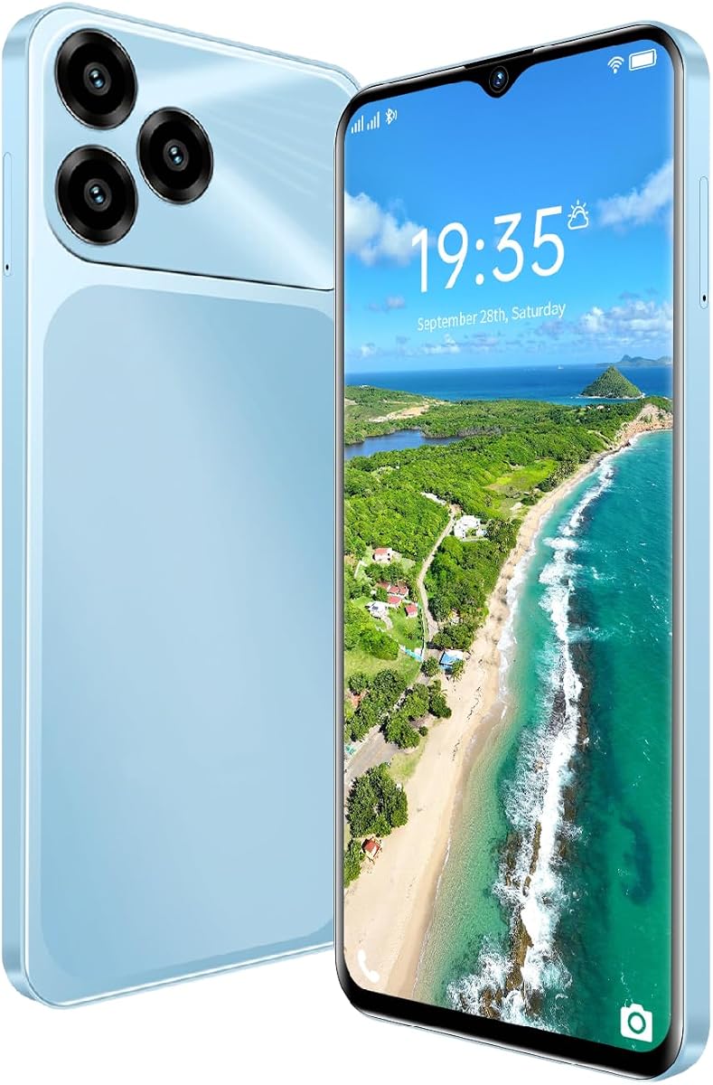 Unlocked Phone,6.52inch HD Screen,3GB RAM and 16GB ROM/TF256GB,Dual SIM Unlocked US 4G net,2MP+13MP Cameras,3000mah,Android Smartphone (316green)