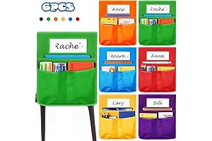 OCHIDO Chair Pockets for Classrooms (Set of 20)