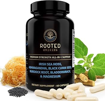 Amazon.com: Rooted Origins Sea Moss Capsules – Irish Sea Moss