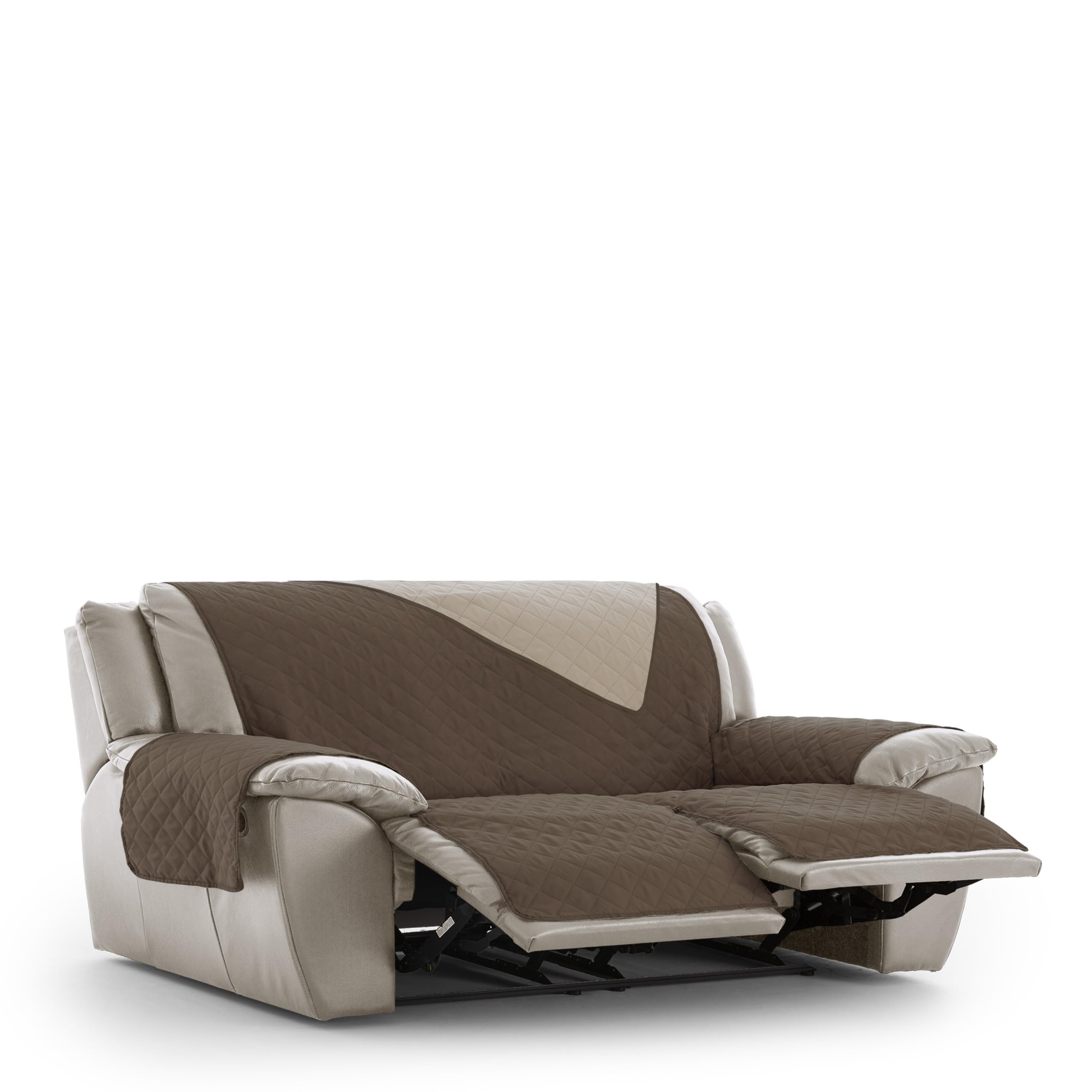 Housse de canapé réversible 3x2 Relax pratique et lavable