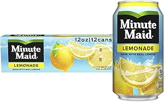Minute Maid Lemonade, 12 Oz, Pack Of 12