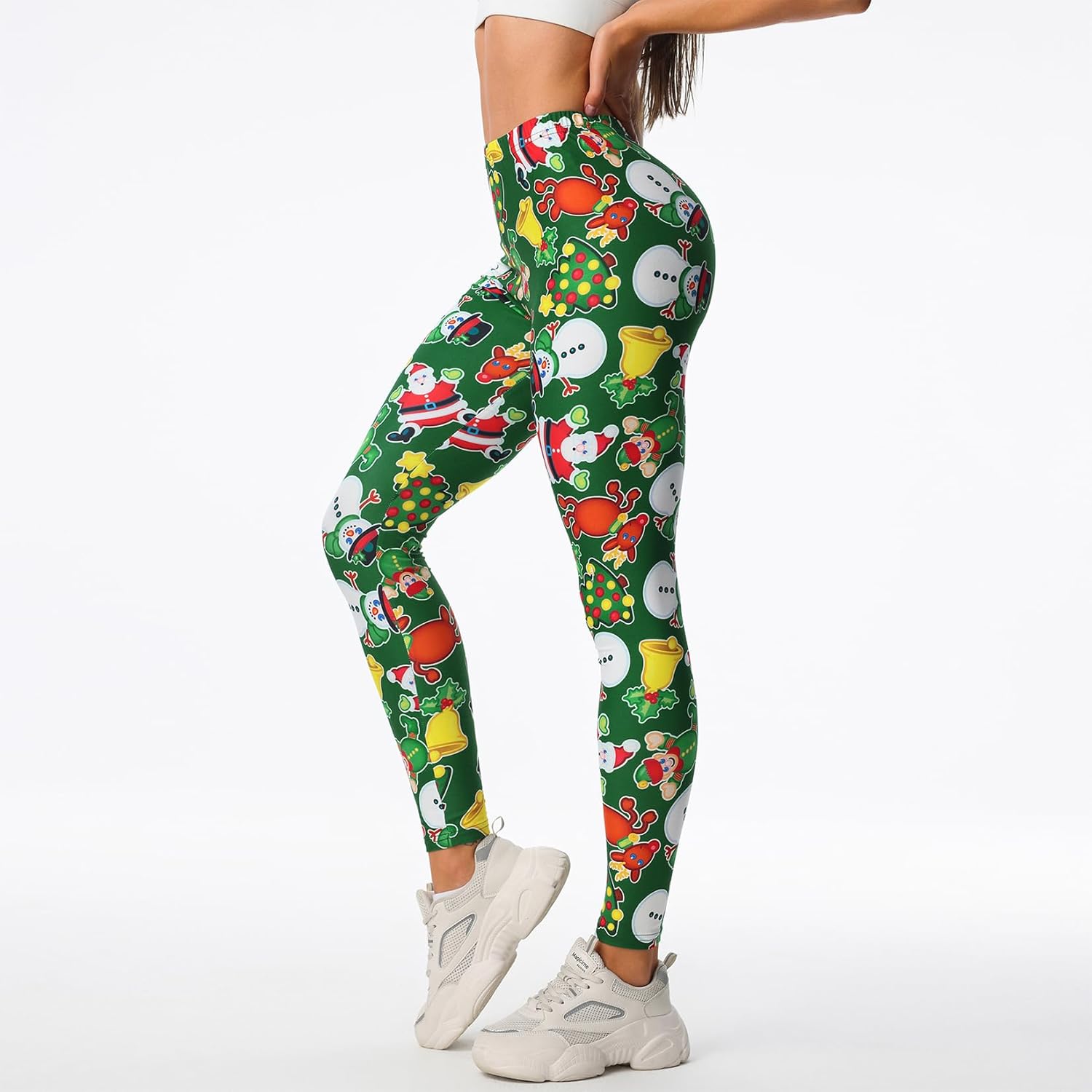 Century Star Women's Printed Yoga Leggings - High Waisted, Workout, Gym,Sports, Soft - Image 2