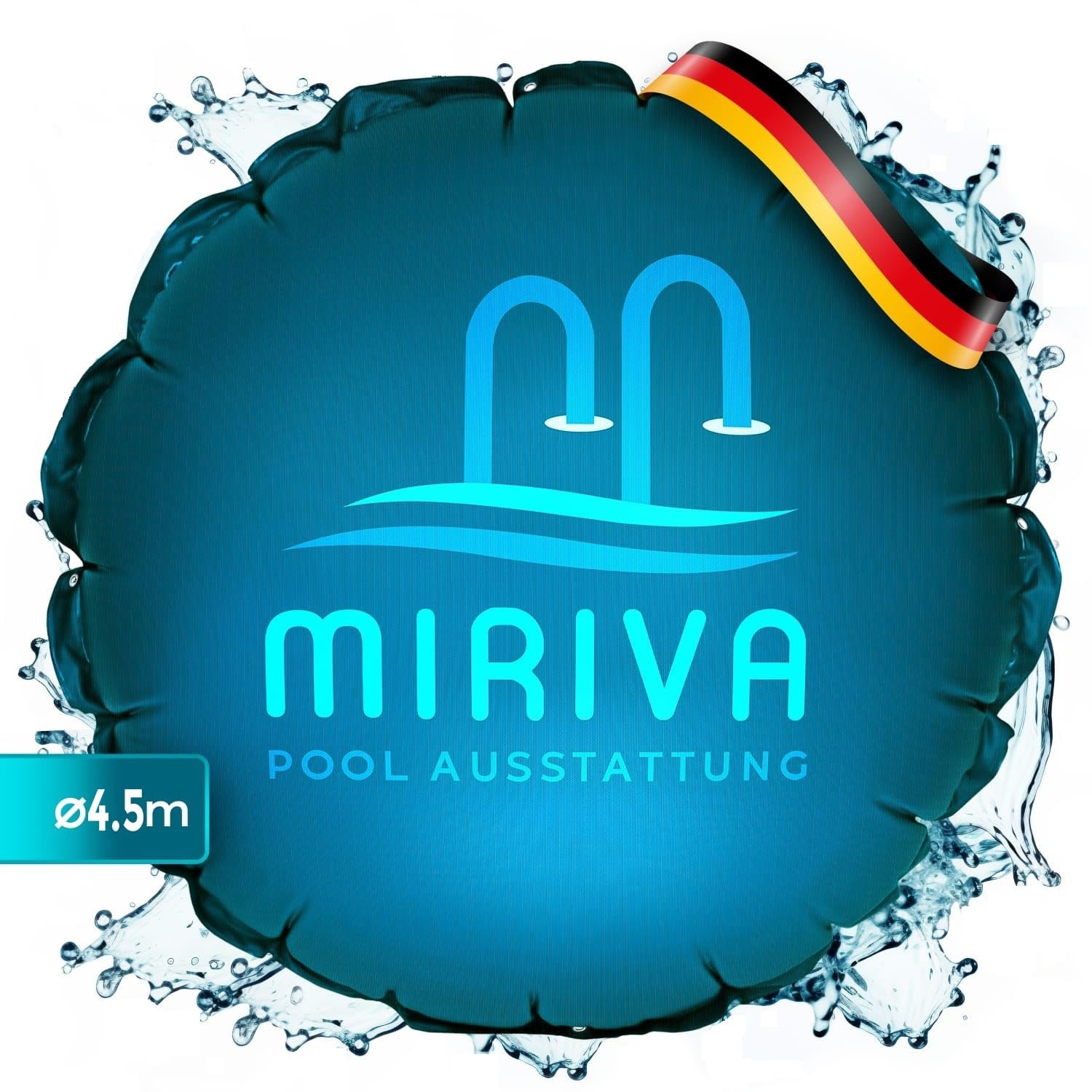 4,5M rundes Poolkissen Winter – Pool Kissen Überwinterung - Poolabdeckung Winter – Pool Luftkissen – Kissen Pool (RUND 4,5M)