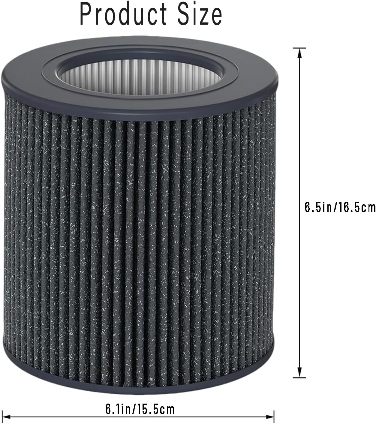 Air Filter Replacement for Molekule Air Mini & Air Mini+ Air Purifiers, 3-in-1 High-Efficiency Replacement Filter Collects Dust/Pet Dander/Smoke/VOCs, 2 Pack