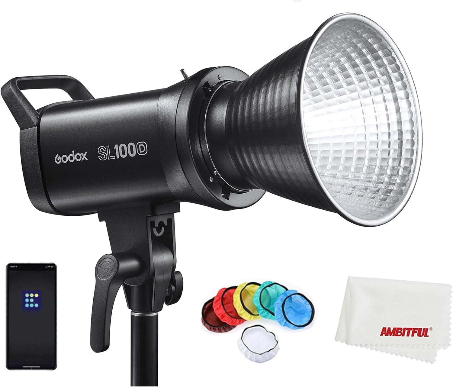 Godox SL100D SL100D 100W 5600K White Version LCD Panel LED Video Light