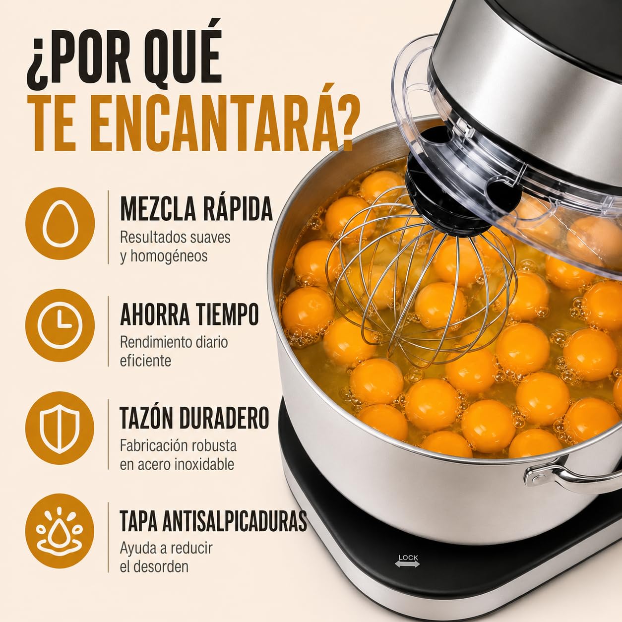 Royal Swiss SC-616DE Amasadora 16 L 2800 W, Robot de Cocina Profesional con Mezcla Planetaria, 12 Velocidades, Pantalla LED, Temporizador, Bol Inox, Gancho, Varillas, Batidor
