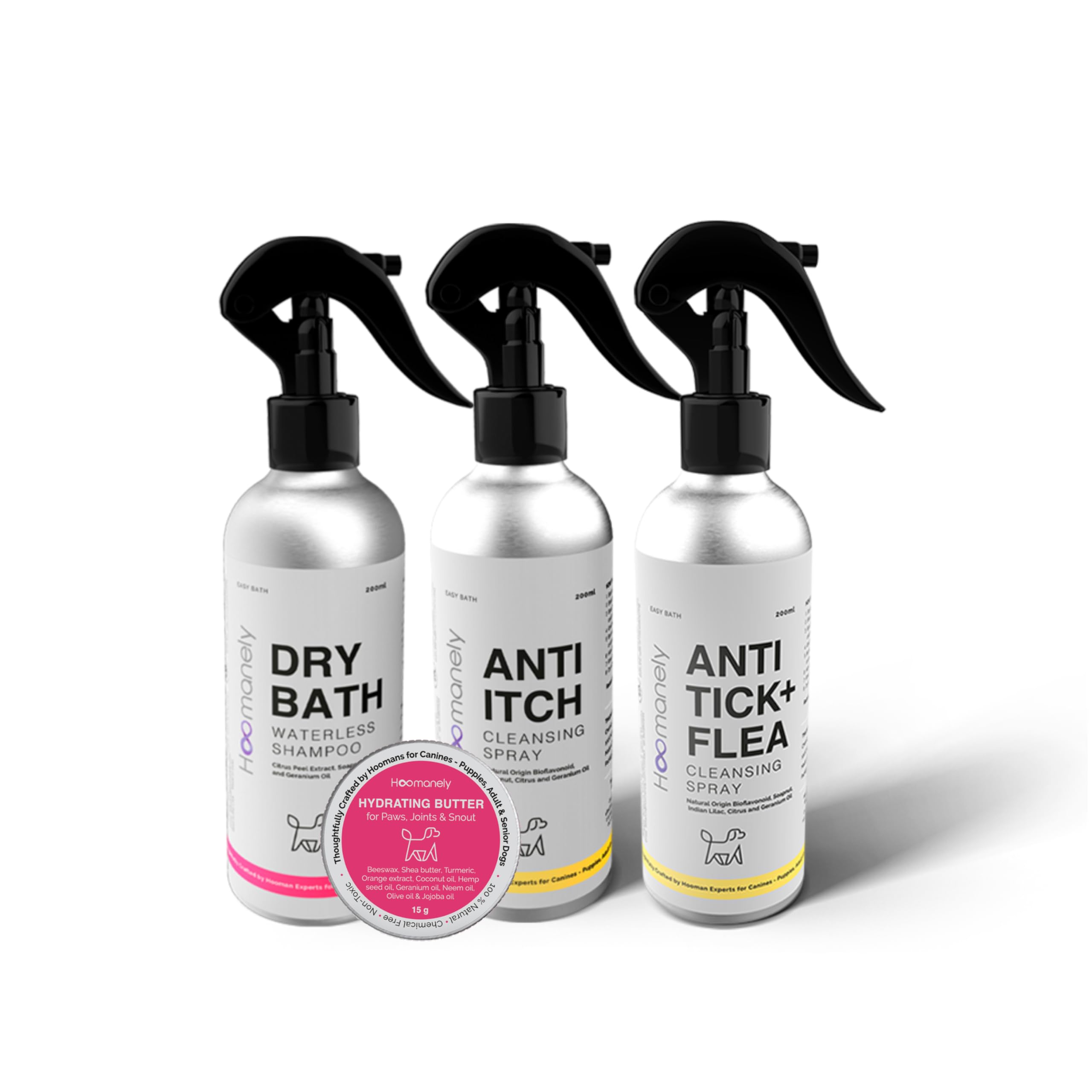 Hoomanely Complete Grooming Kit | Made with 100% Natural and Organic Ingredients; Free from Chemicals | Eco-Conscious and pet-Safe Grooming Solution (B0D6NBKK2F) Amazon Price History, Amazon Price Tracker