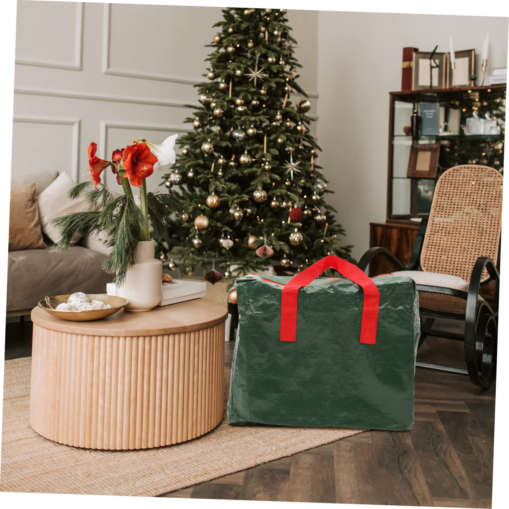 SOESFOUFU Storage Bag Christmas Tree Containers Christmas Tree Bag Christmas Tree Present Bag Tree Storage Pouch Waterproof Tree Pouch Christmas Tree Pouch Bag for Holiday Tree Xmas Tree Bag