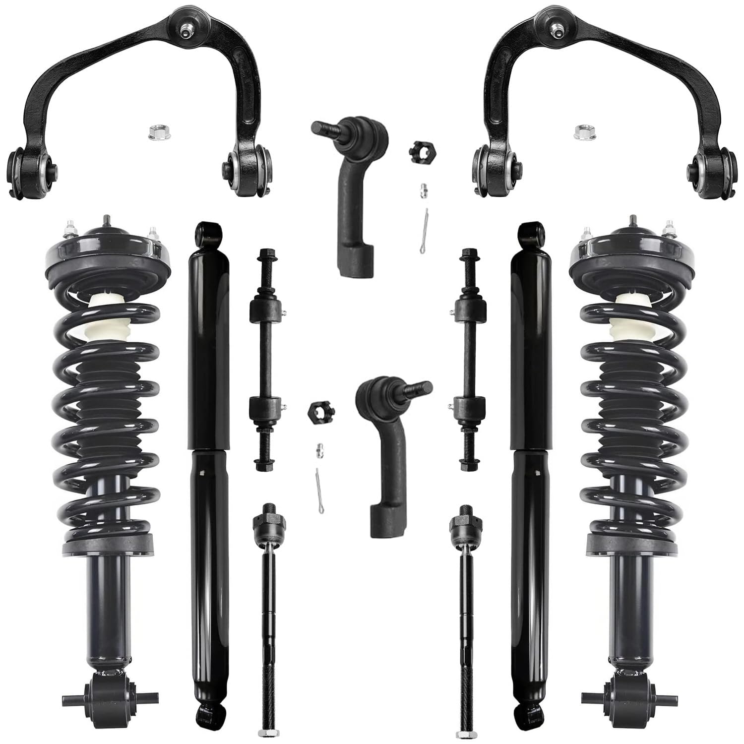 Detroit Axle 12-Piece Suspension Kit