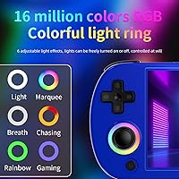 Vista 7 de RG40XX H Retro Handheld Game Consoles RG40XXH Retro Gaming Console 64 TF Card Preloaded Games 5000+ Portable Gaming Console Linux 64-bit System