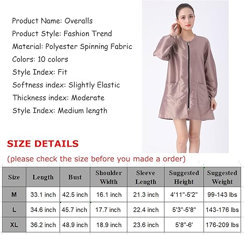 Miniatura 6 de Chamarra profesional de peluquería impermeable para peluquería, delantal de peluquería, ropa de trabajo para mascotas