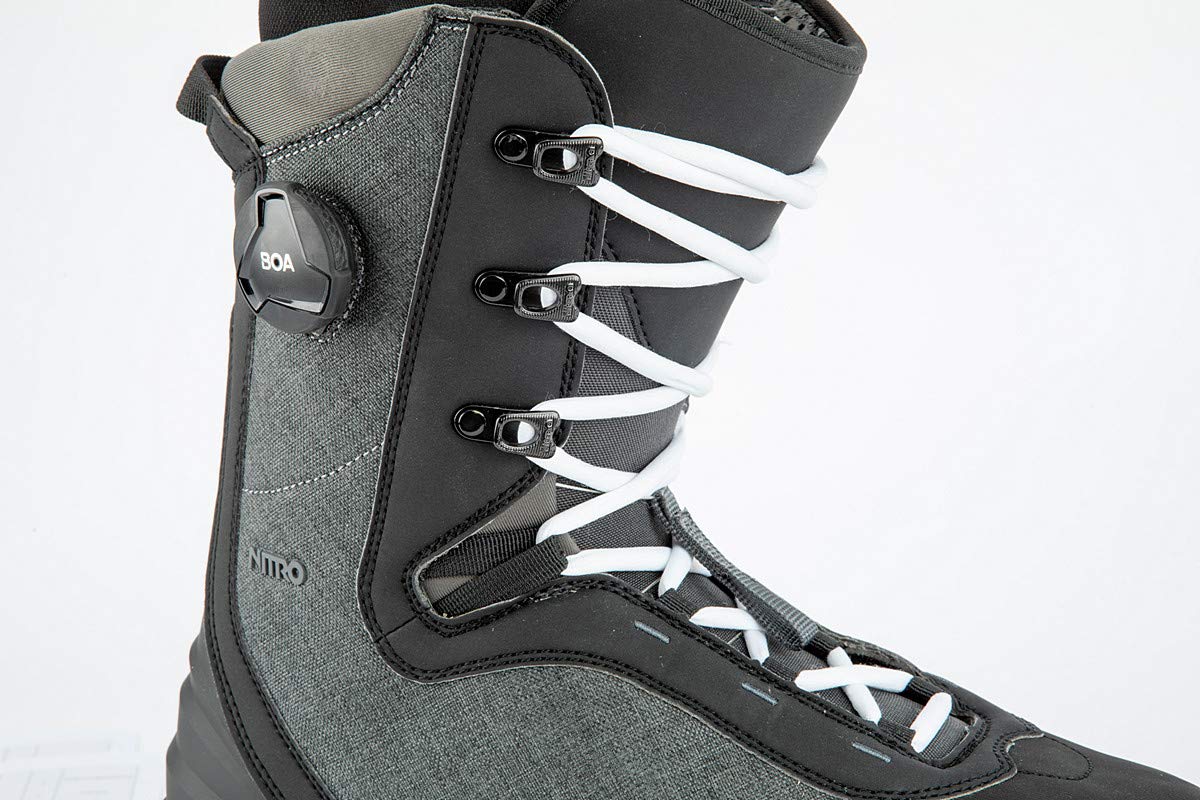 Nitro Snowboards Herren Club HYBRID BOA '20 All Mountain Freeride Freestyle Schnellschnürsystem Boot Scarponi da snowboard