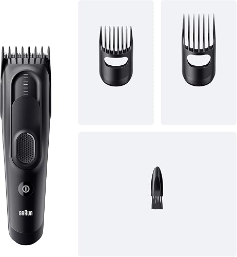 Braun Series 5 Hair Clipper for Men, Cordless, HC5530, Black - 7