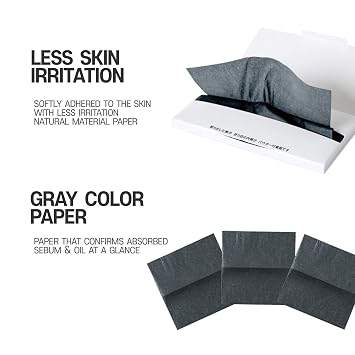 Paper Powdered Oil Clear 70sheets x3 pack