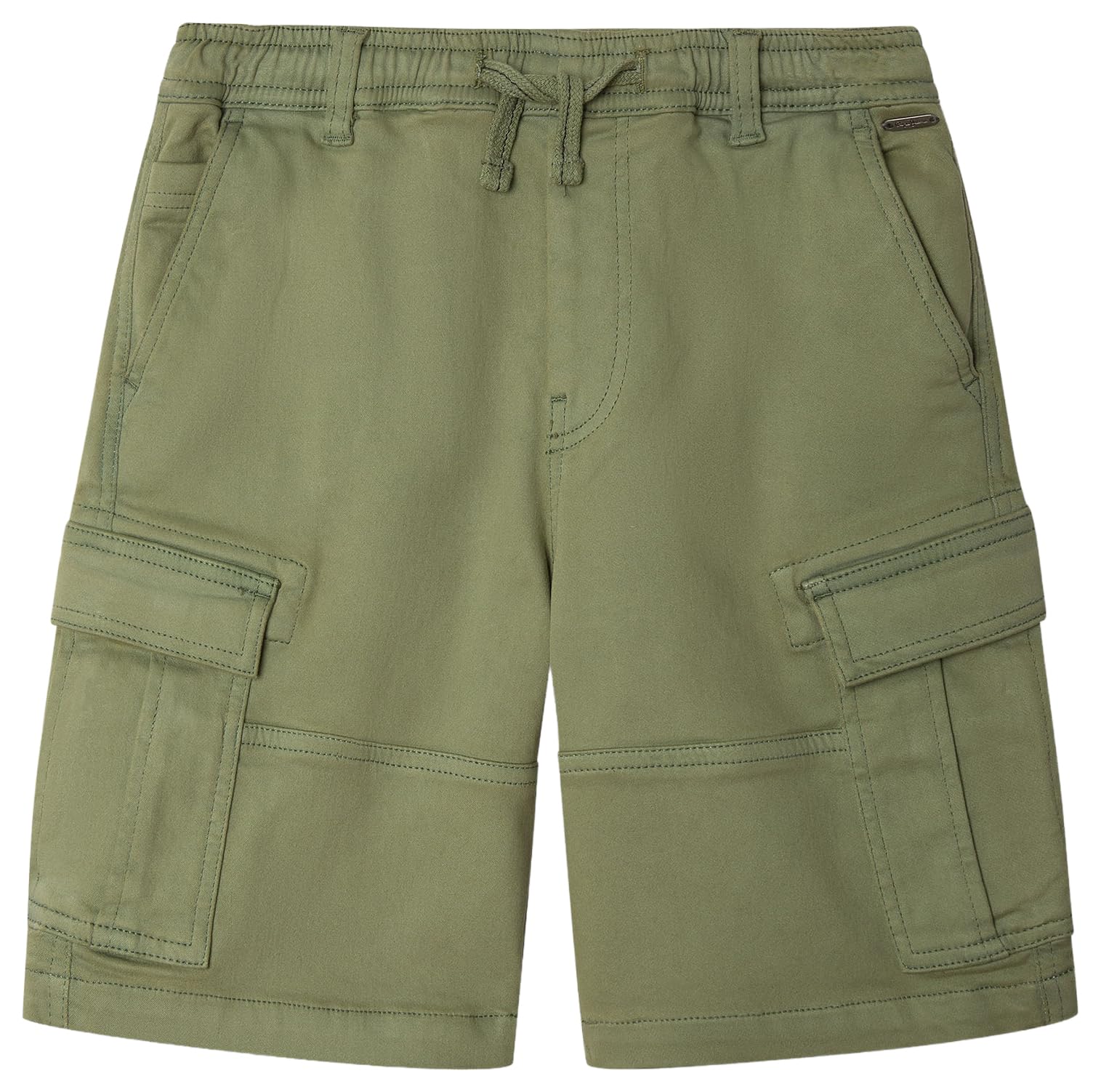 Pepe Jeans Arlo Pantalones Cortos, Verde (Verde Oscuro), 8 años Niños y Adolescentes