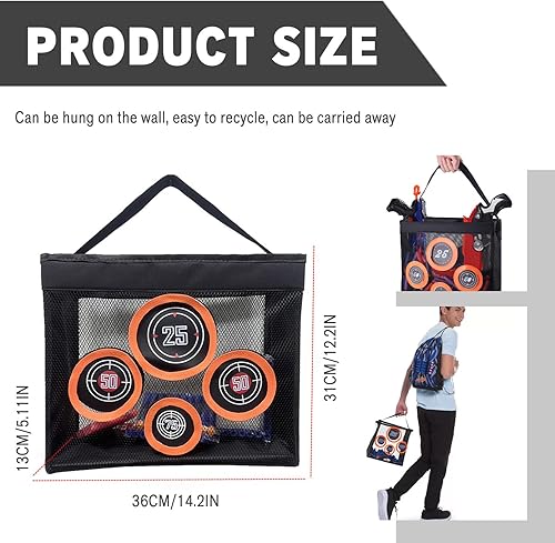 Vista 7 de TORMEN Latas de espuma suave Target Target Soft Bullet Targets Dart Foam Toy Gun Shoot Kid Toy Game Gift 6 PIEZAS