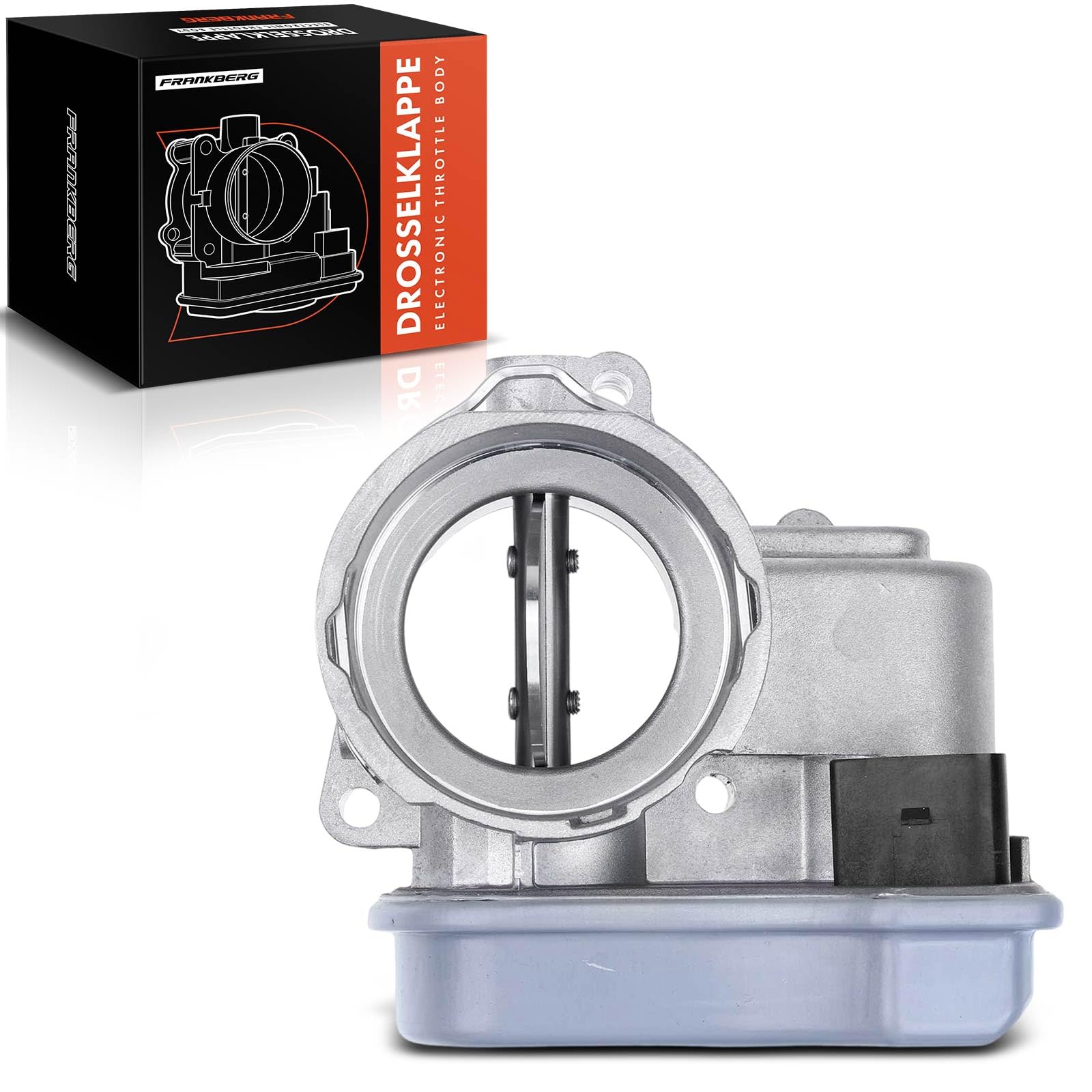 Frankberg Valvola dell'acceleratore Corpo dell'acceleratore Diesel Compatibile con O.c.t.a.v.i.a II Combi 1Z5 2.0L Passa.t Variante 3C5 2.0L Leon 1P1 2.0L Passa.t 3C2 2.0L Golf V 1K1 2.0L 03G128063B