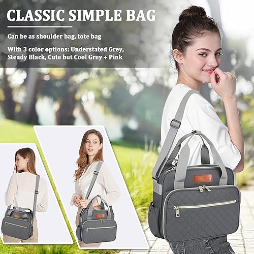 Miniatura 4 de Bolsa de pañales pequeña para niñas, bolsa de pañales para bebé, organizador de cochecito de viaje y al aire libre, bonita bolsa de maternidad para