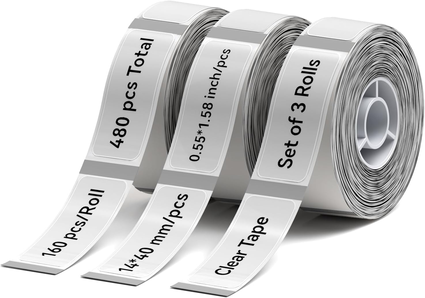 NIIMBOT Label Tape 3 Rolls (1440CLEAR)