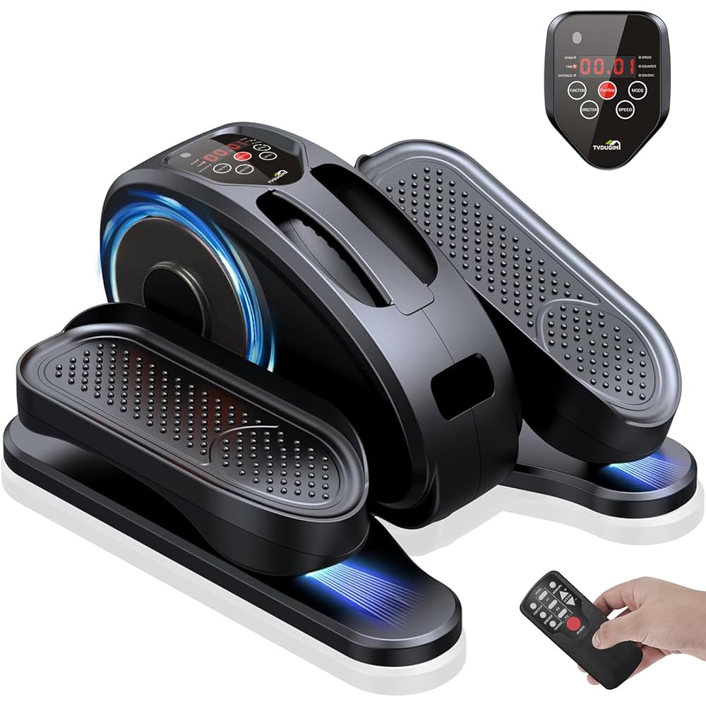 Amazon.com : Under Desk Elliptical Machine, Mini Ellipse Leg