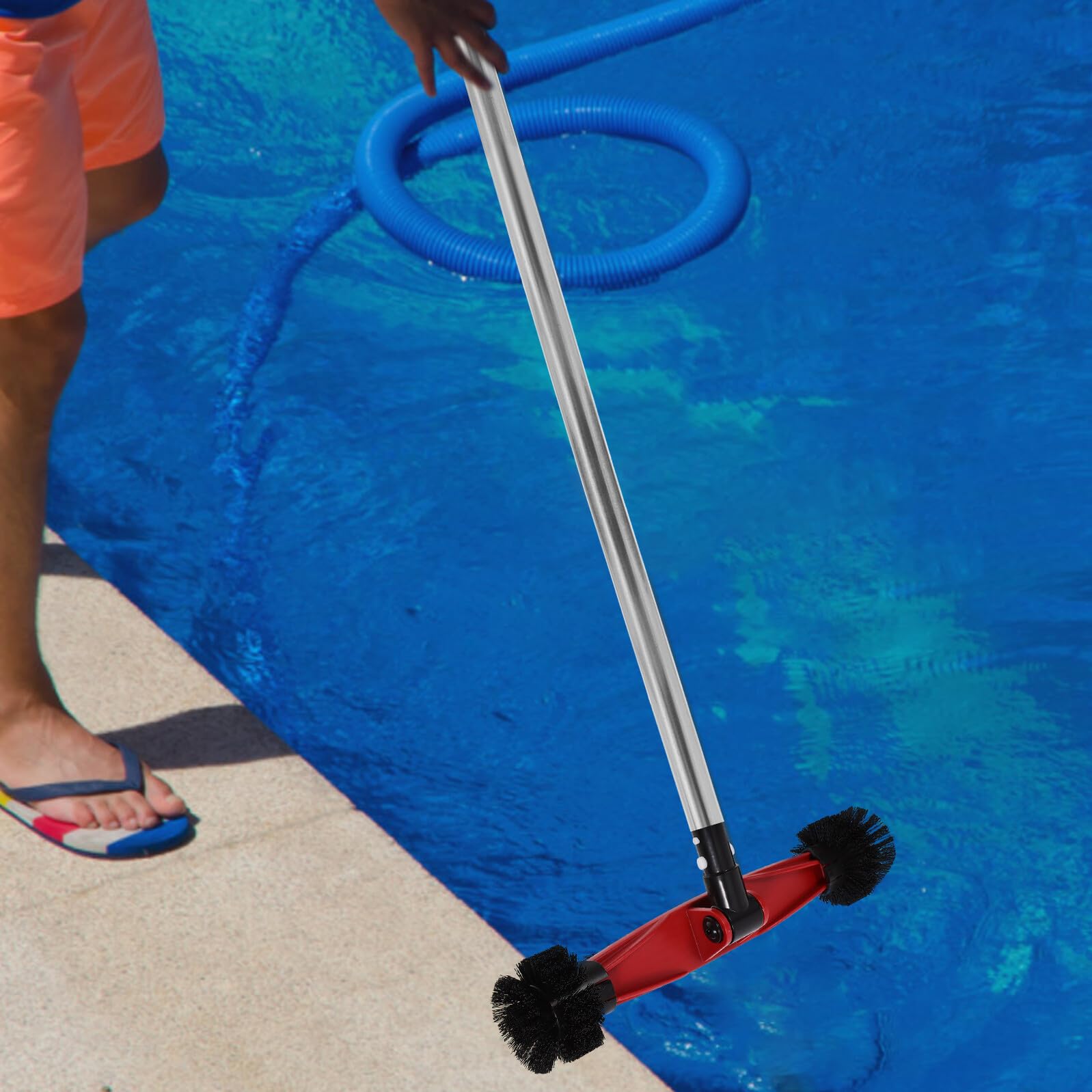 Brosse de Nettoyage pour Piscine Tête de Brosse de Rechange pour Bords de Piscine
